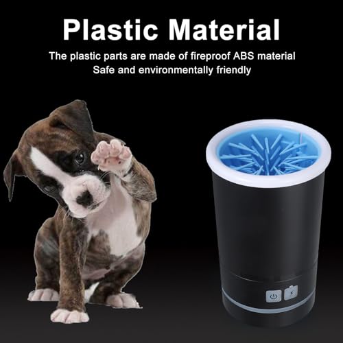 Automatic Dog Cleaner (S / Black White)