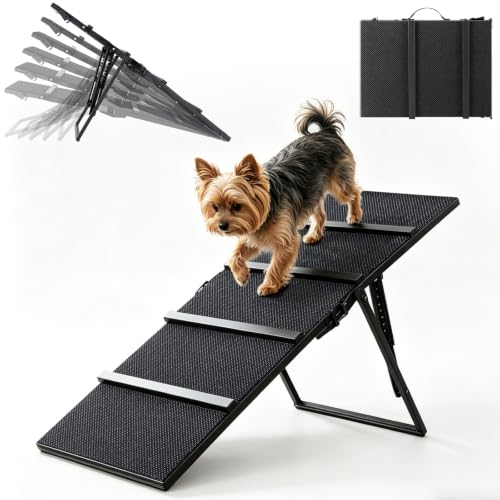Metal Dog Ramp for Couch (Black)