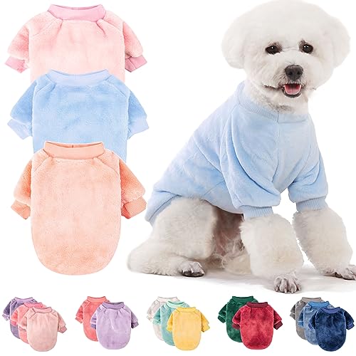 Dog Sweaters 3 (Ballet pink,Skyblue,Peach / XX-Small)