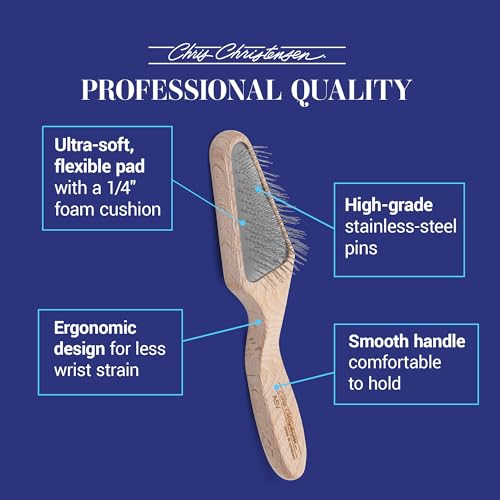 Mark V Triangle Slicker Brush for Dogs (Mark V Triangle)