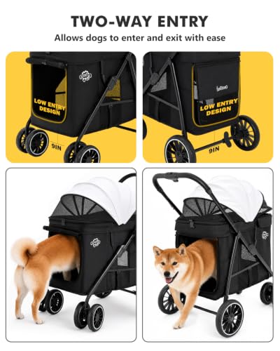 Dog Stroller for Medium Dogs