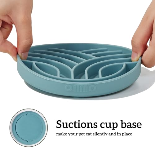 Slow Feeder Dog Bowl (Light Blue)