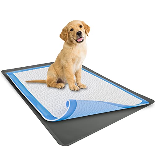 Reusable Silicone Dog Training Tray for 23 x 30 Inches Pads - PetSolution