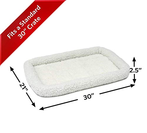 QuietTime Dog Bed (White / 30 Inch)