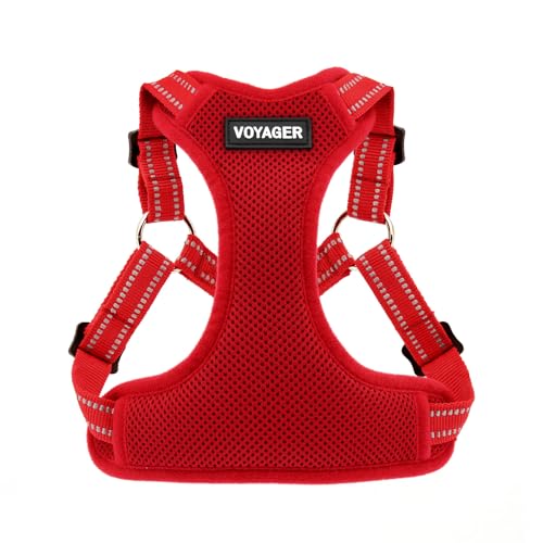 Voyager Step in Flex Adjustable Dog Harness (Harness (Red) / XL)