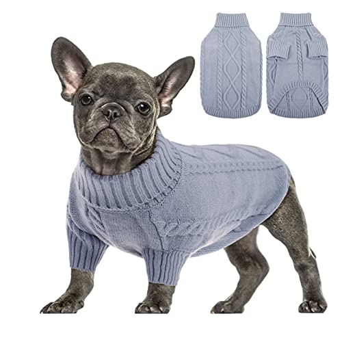 Dog Sweater for Small to Large Dogs (Large / Grey)