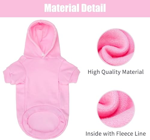 Security Dog Hoodie (#1 Pink(Security) / Small/Medium (All Breed Sizes))
