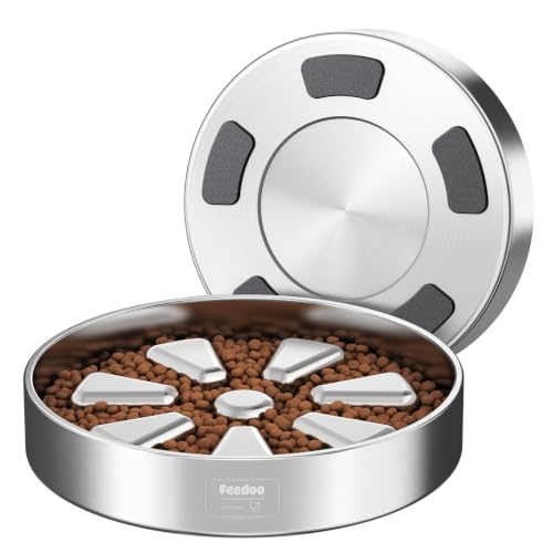 Slow Feeder Dog Bowl Large Breed 4 (Spiral-1Pack / XL 4~4.5Cups)