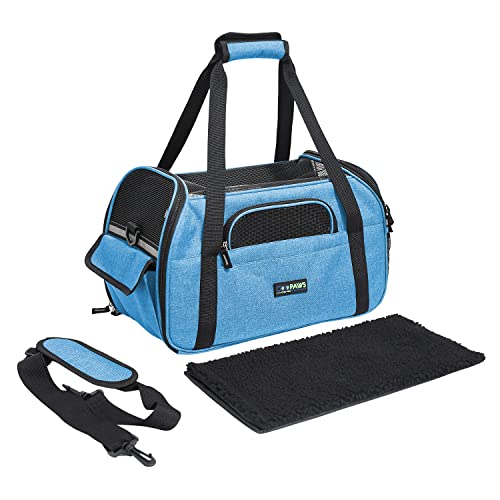 Soft Sided Airline (19.0"L x 10.0"W x 13.0"H / Turquoise Blue)