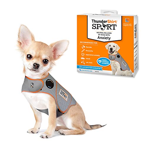 for Dogs Calming Anxiety Vest (XX-Small / Platinum)