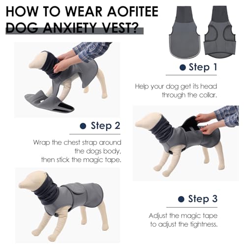 Dog Anxiety Vest (Grey / XX-Large)