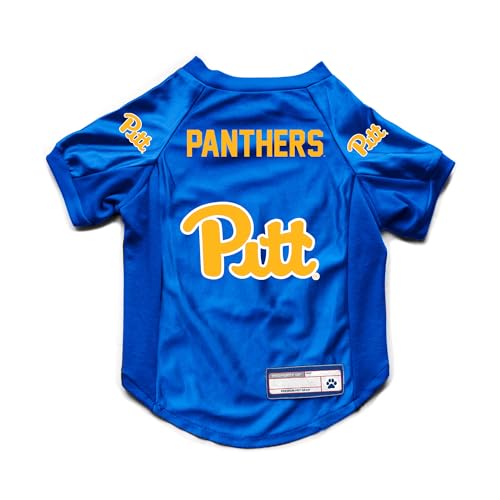 Pittsburgh Panthers NCAA Stretch Pet Jersey (Pittsburgh Panthers / X-Small)