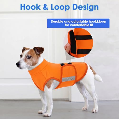 Dog Anxiety Relief Coat (Orange / Large)