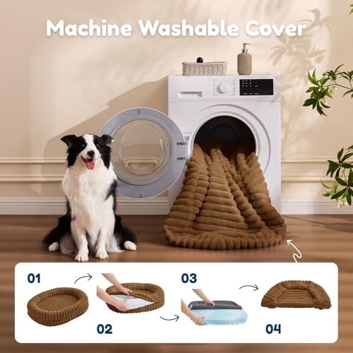 Orthopedic Dog Bed (Brown / XL(41*30*7))