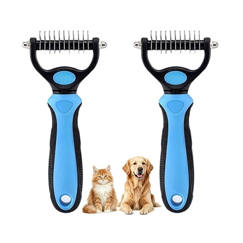 Dematting Comb for Dogs and Cats (Blue M*2)