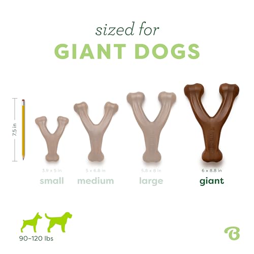 Wishbone Dog Chew Toy for Aggressive Chewers (Giant)