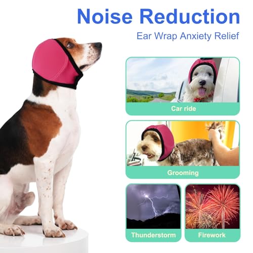 Dog Calming Hoodie (M / Fuchsia)