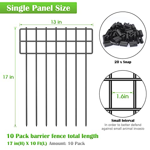 Animal Barrier Fence (17'' (H) X 10' (L))