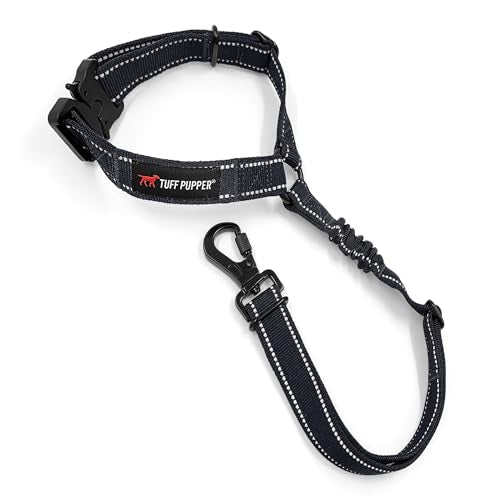 Dog Seat Belt for Car Headrest (Black)