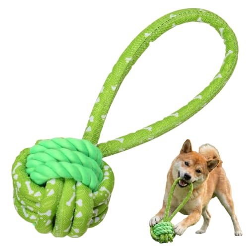 Tug of War Dog Toy with Ball (Forest Fetcher)