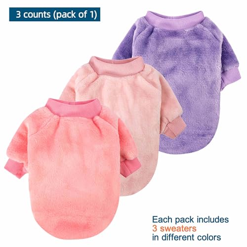 Dog Sweater 3 (Purple,Pink,Rose / X-Large)