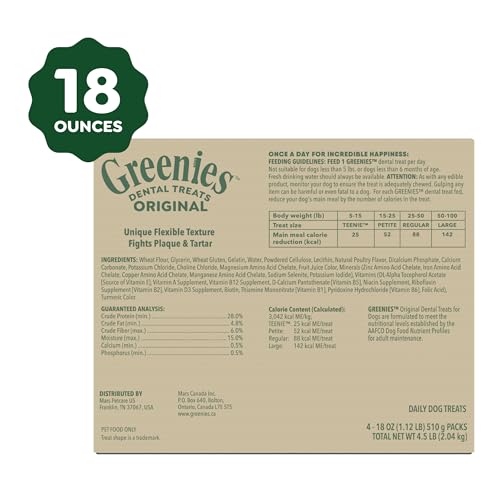 Large Natural Dental Dog Treats (48 Count (Pack of 1))