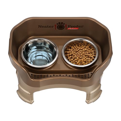 Neater Feeder Deluxe Mess (Medium + Standard Bowl / Bronze)