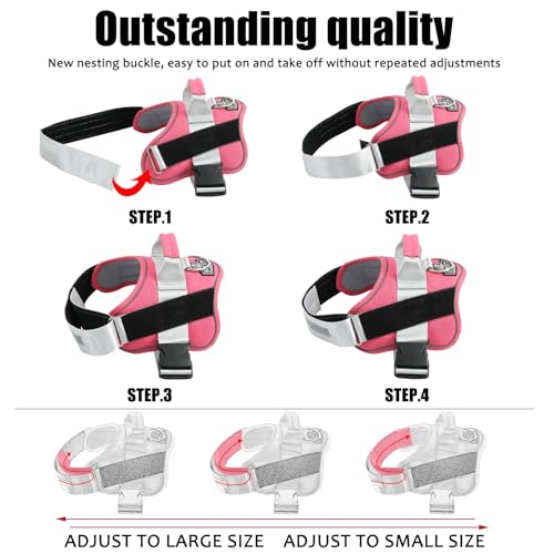 Dog Harness No (X-Small (Pack of 1) / Camellia)