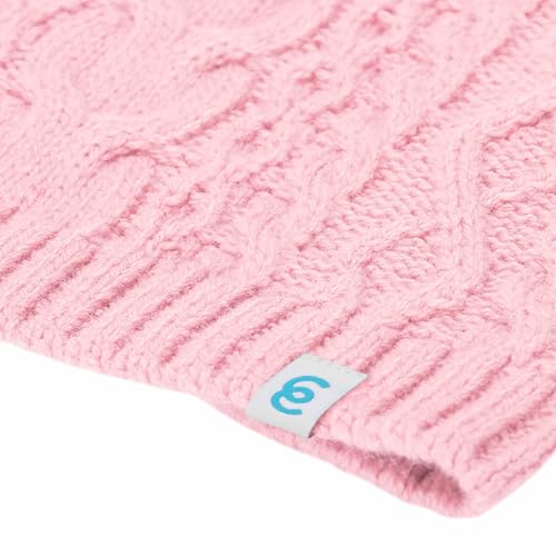 Dog Sweater Award Winning Christmas Sweater for Large Dogs (18 inch (Pack of 1) / Muted Pink)