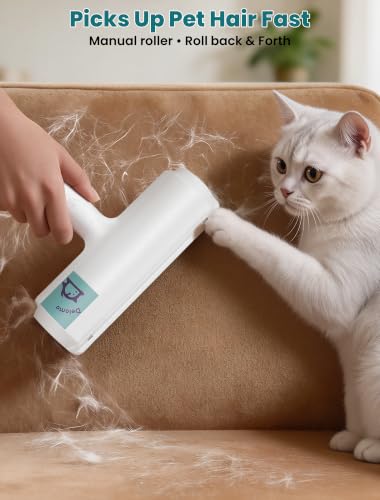 Pet Hair Remover Roller (A: White（hot Sale）)