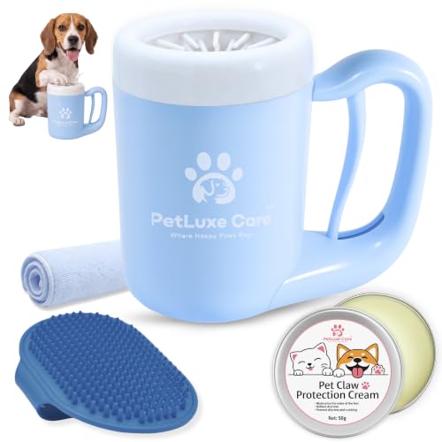 Dog Paw Cleaner (Blue / Medium)