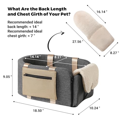 Center Console Dog Car Seat