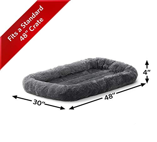 QuietTime Dog Bed (Grey / 48 Inch)