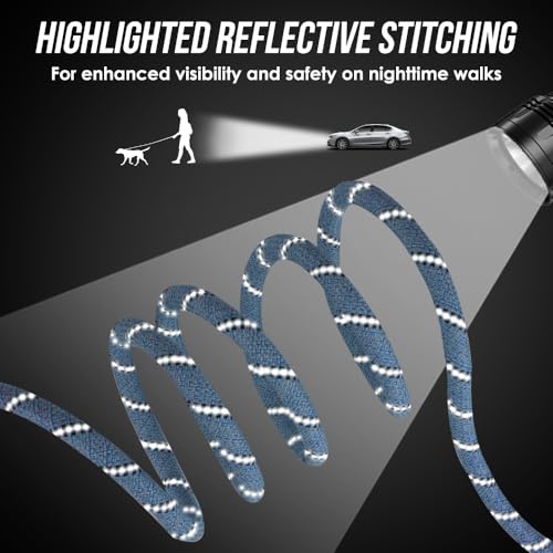 Hands Free Dog Leash (Blue)