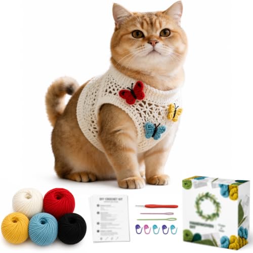DIY Crochet Pet Clothes Kit for Beginners