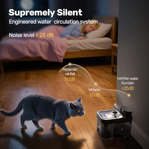 Cat Water Fountain (Black)