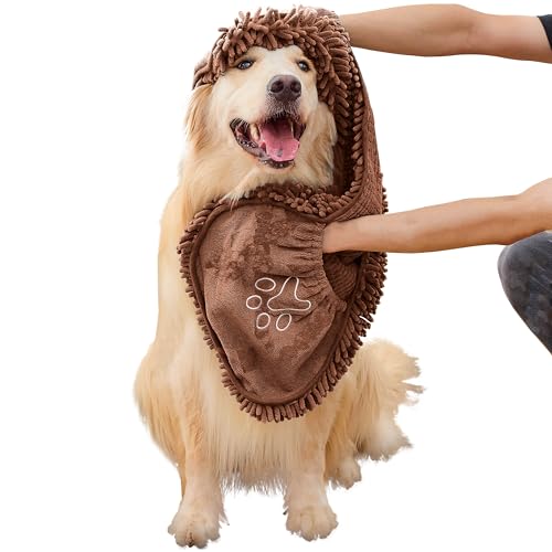 Dog Towel for Drying Dogs (Coffee)