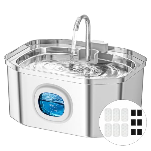 Cat Water Fountain Stainless Steel