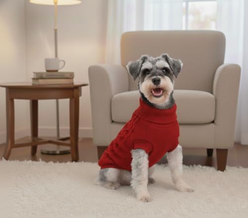 Small Dog Sweaters (red / X-Small)