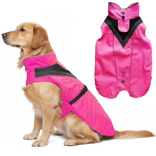 Dog Clothes Dog Raincoat (Pink / Medium)