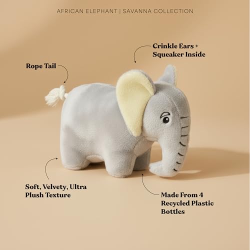 Premium Plush Dog Toy (Medium / Ellie the Elephant)
