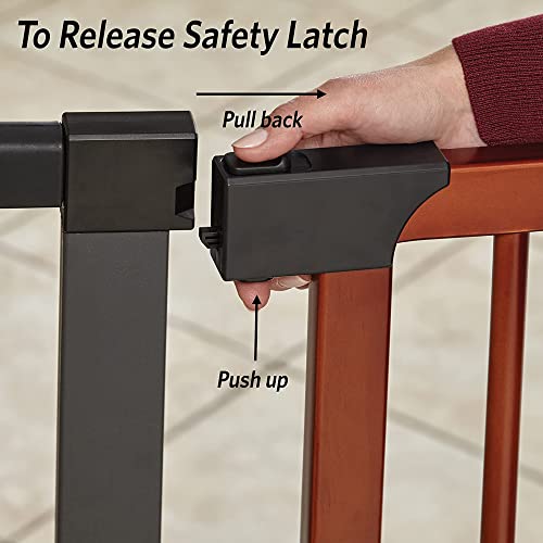 39 Inch Pet Gate (Decorative Wood / 39-Inch)