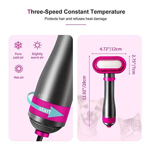 Dog Hair Dryer (Rose)