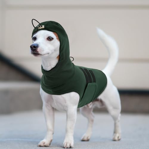 Dog Anxiety Calming Vest (Dark Green / X-Large)