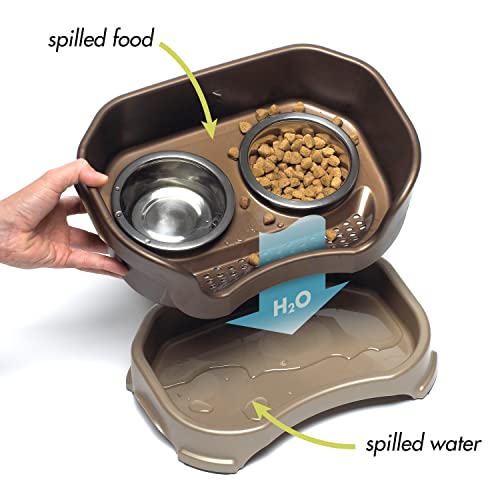 Neater Feeder Deluxe Mess (Medium + Standard Bowl / Bronze)