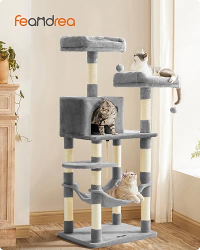Cat Tree 55.8 (Light Gray)