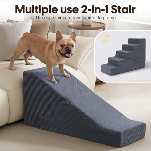 Dog Ramp for Bed Couch (15.7 X 35.3 X 25.6 In)