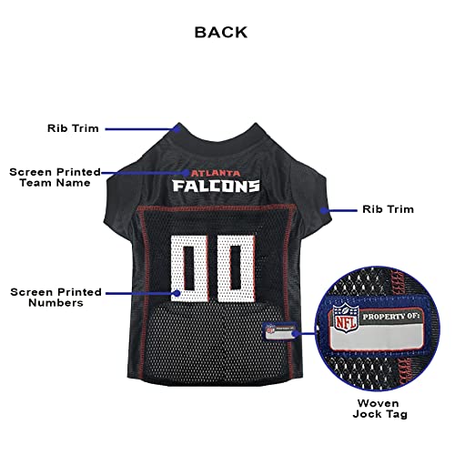 NFL NFC South Mesh Jersey for Dogs (Small / Atlanta Falcons)
