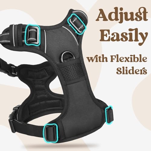 Dog Harness for Large (X-large / Black)