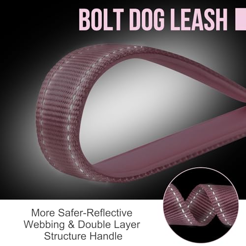 Short Traffic Dog Leash for Small Medium Large Dogs (M / Pink)